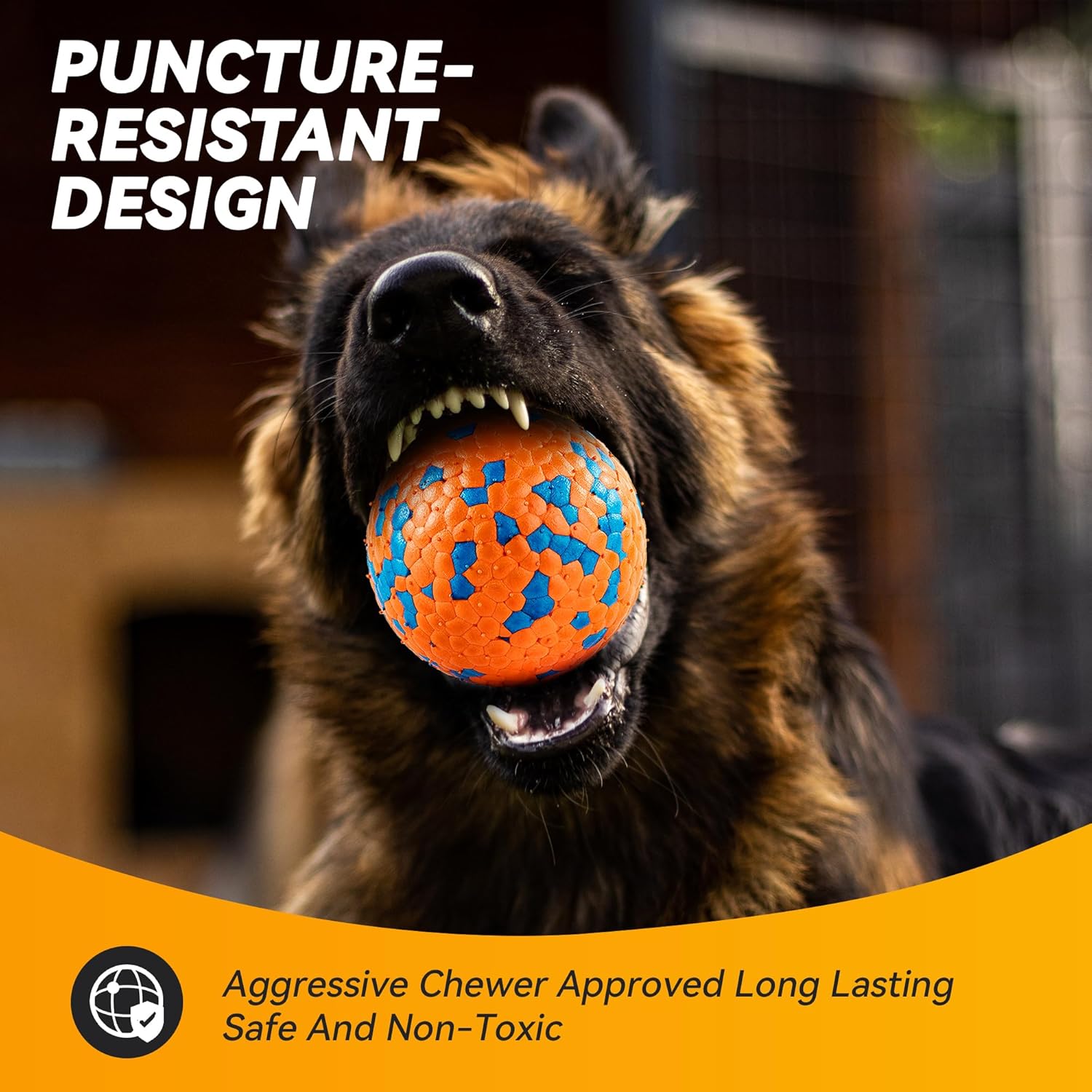 Ultimate Dog Chewer Ball